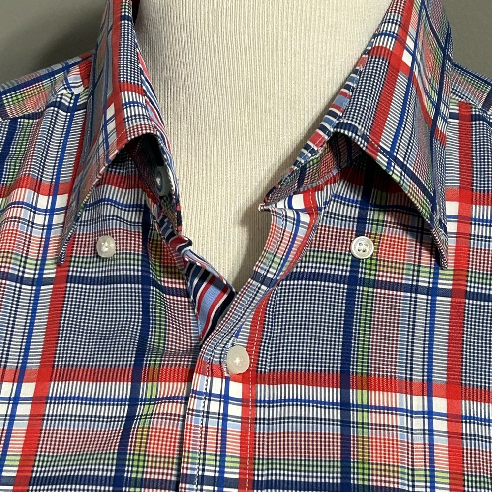 Tailorbyrd collection men’s size large button-down shirt - Picture 2 of 11